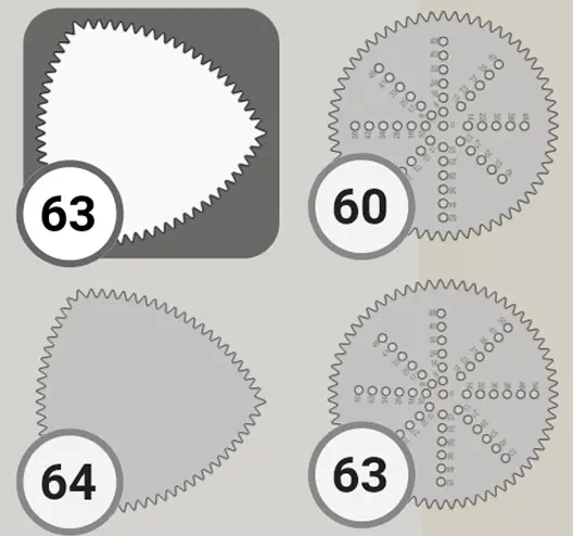Place & Connect Gears